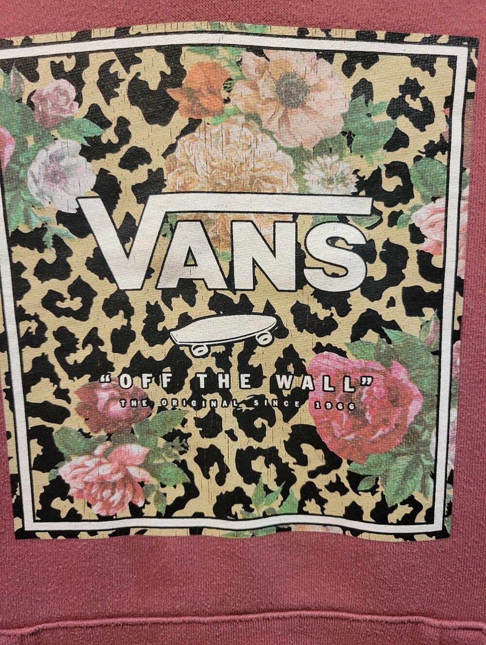 VANS Girls Hoodie Size Medium (8) - Picture 3 of 9